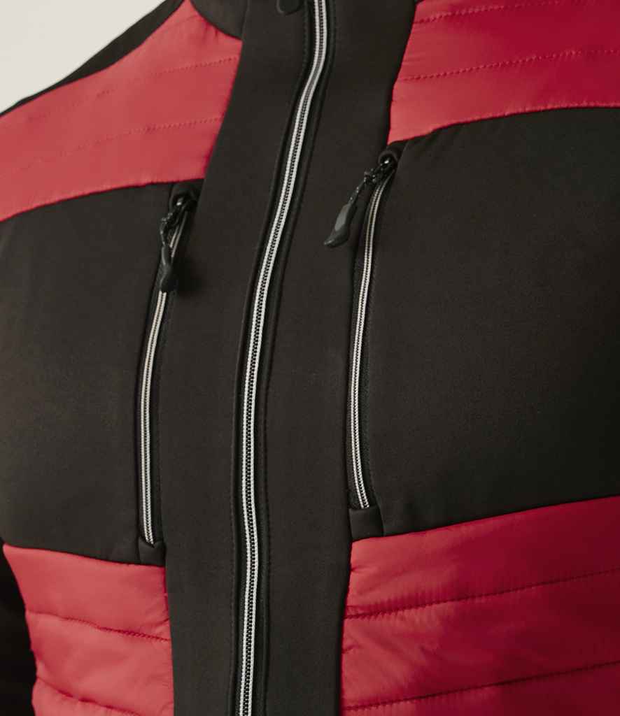 Regatta Professional Regatta E-Volve Unisex Thermal Hybrid Jacket Classic Red/Black