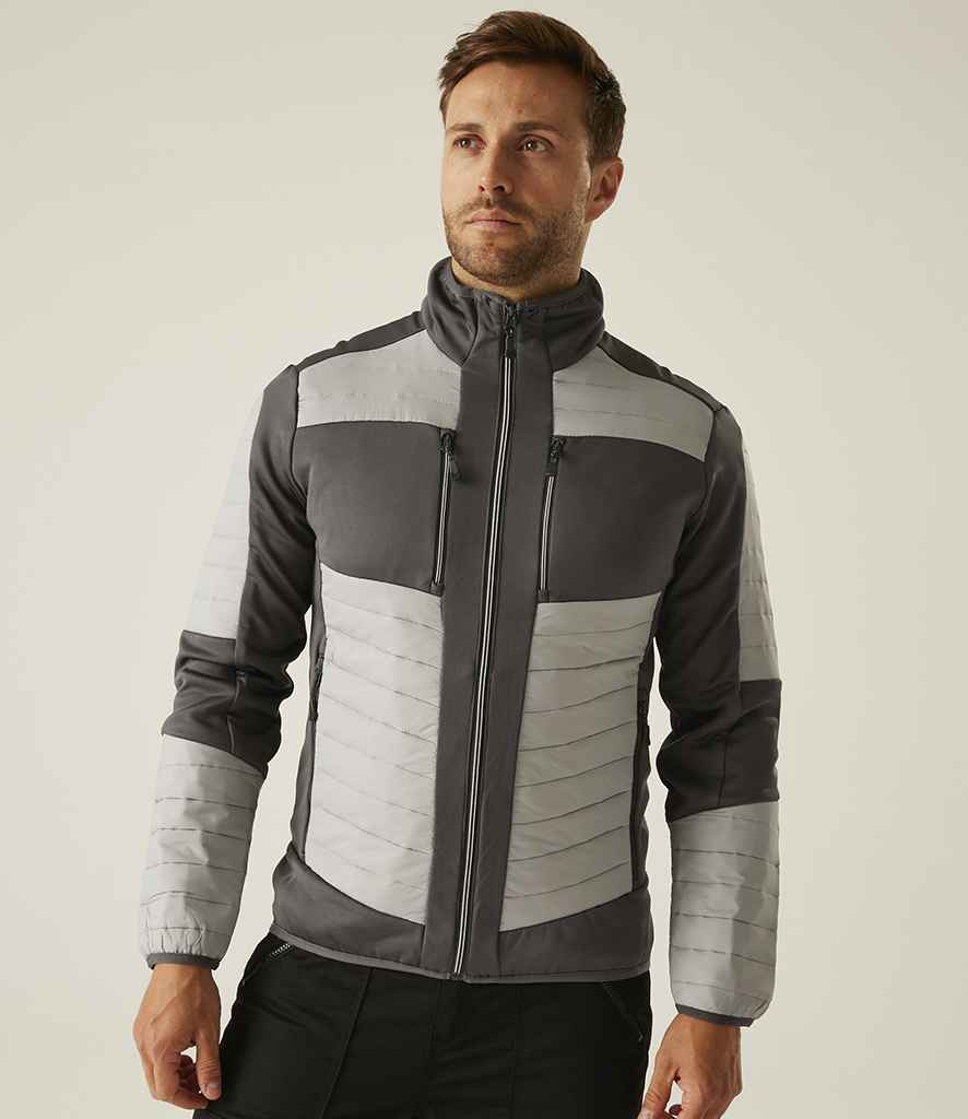 Regatta Professional Regatta E-Volve Unisex Thermal Hybrid Jacket Mineral Grey/Ash