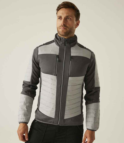 Regatta Professional Regatta E-Volve Unisex Thermal Hybrid Jacket Mineral Grey/Ash