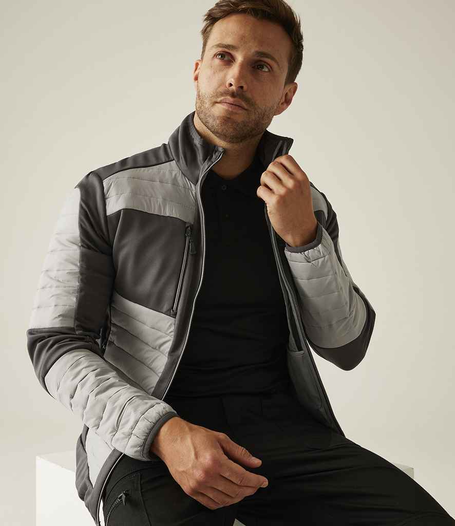 Regatta Professional Regatta E-Volve Unisex Thermal Hybrid Jacket Mineral Grey/Ash