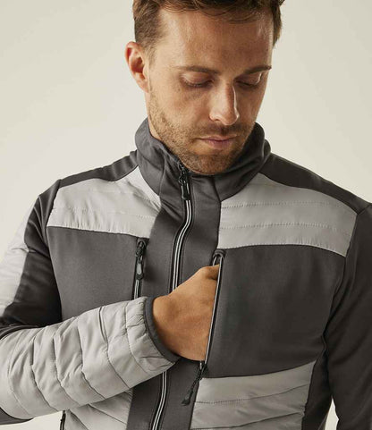 Regatta Professional Regatta E-Volve Unisex Thermal Hybrid Jacket Mineral Grey/Ash