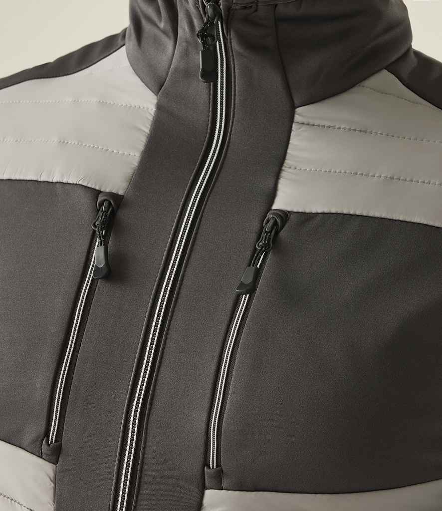 Regatta Professional Regatta E-Volve Unisex Thermal Hybrid Jacket Mineral Grey/Ash