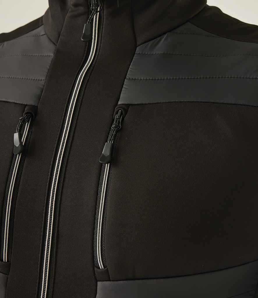 Regatta Professional Regatta E-Volve Unisex Thermal Hybrid Bodywarmer Ash/Black