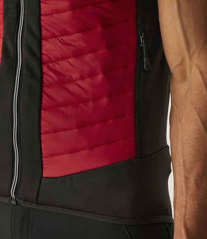 Regatta Professional Regatta E-Volve Unisex Thermal Hybrid Bodywarmer Classic Red/Black