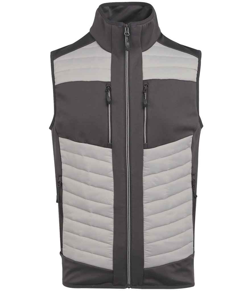 Regatta E-Volve Unisex Thermal Hybrid Bodywarmer in Mineral Grey/Ash