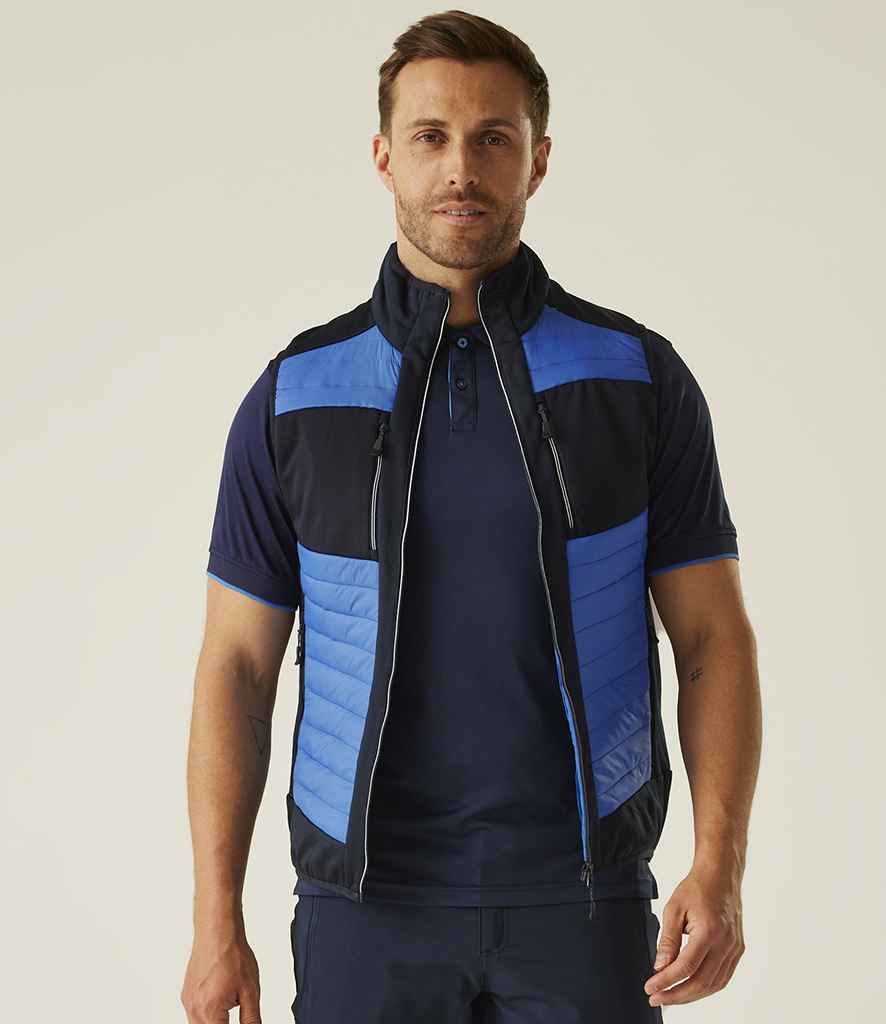 Regatta Professional Regatta E-Volve Unisex Thermal Hybrid Bodywarmer Strong Blue/Navy