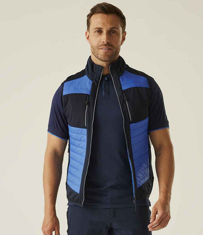 Regatta Professional Regatta E-Volve Unisex Thermal Hybrid Bodywarmer Strong Blue/Navy