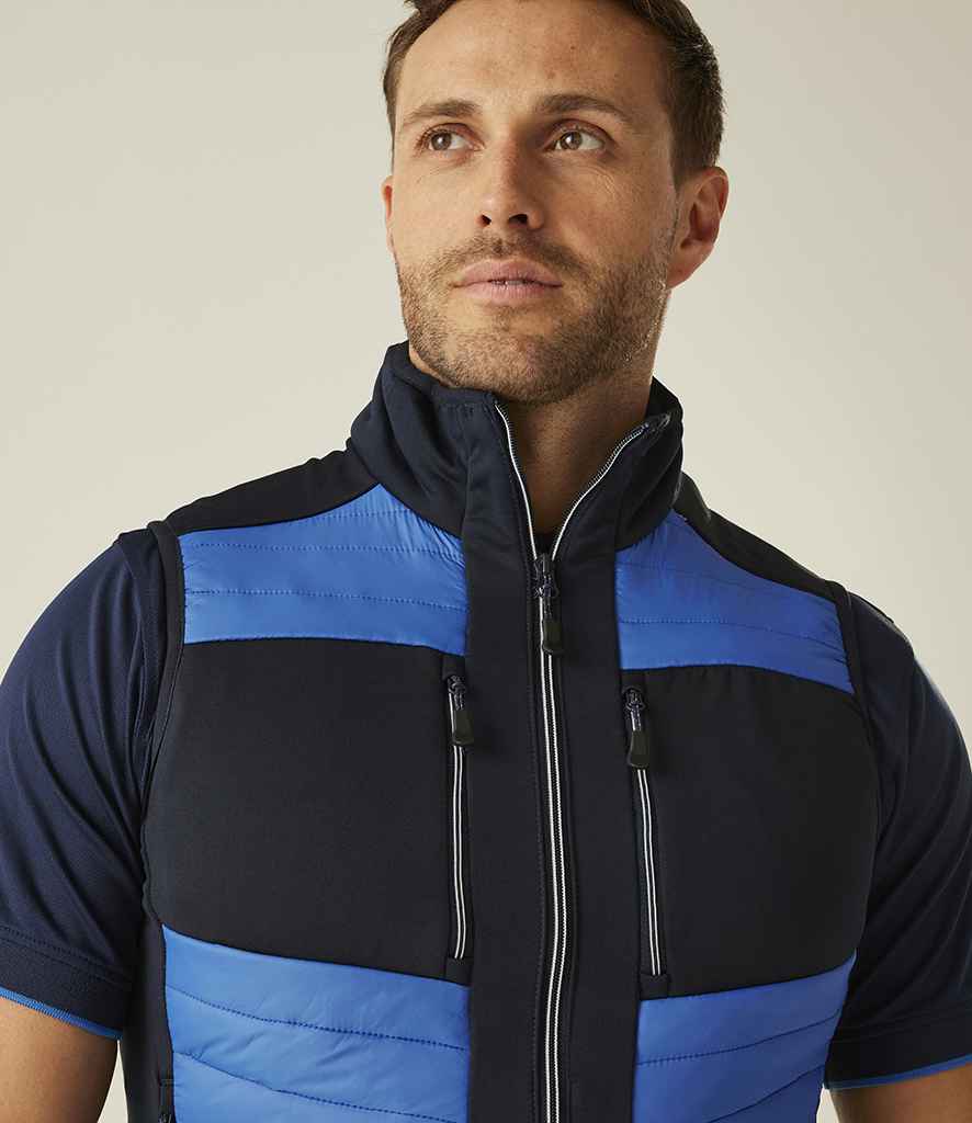 Regatta Professional Regatta E-Volve Unisex Thermal Hybrid Bodywarmer Strong Blue/Navy