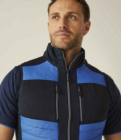 Regatta Professional Regatta E-Volve Unisex Thermal Hybrid Bodywarmer Strong Blue/Navy