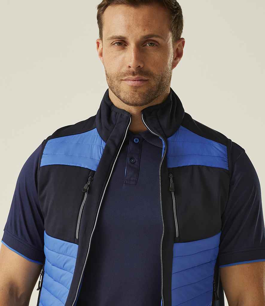 Regatta Professional Regatta E-Volve Unisex Thermal Hybrid Bodywarmer Strong Blue/Navy