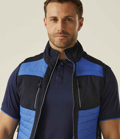 Regatta Professional Regatta E-Volve Unisex Thermal Hybrid Bodywarmer Strong Blue/Navy