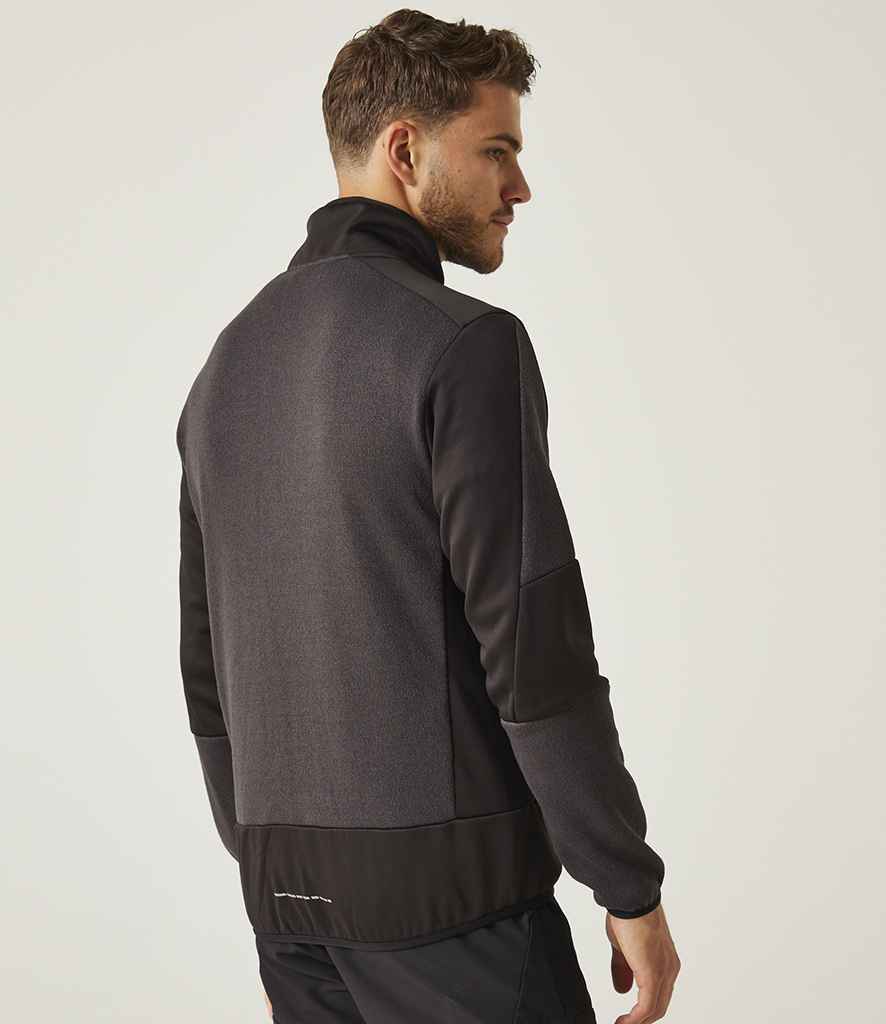 Regatta Professional Regatta E-Volve Unisex Knit Effect Midlayer Top Ash/Black