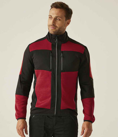 Regatta Professional Regatta E-Volve Unisex Knit Effect Midlayer Top Classic Red/Black