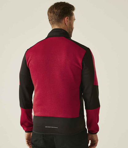 Regatta Professional Regatta E-Volve Unisex Knit Effect Midlayer Top Classic Red/Black
