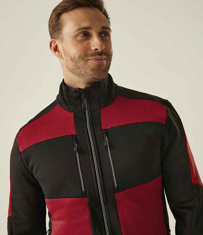Regatta Professional Regatta E-Volve Unisex Knit Effect Midlayer Top Classic Red/Black