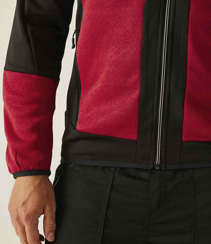 Regatta Professional Regatta E-Volve Unisex Knit Effect Midlayer Top Classic Red/Black
