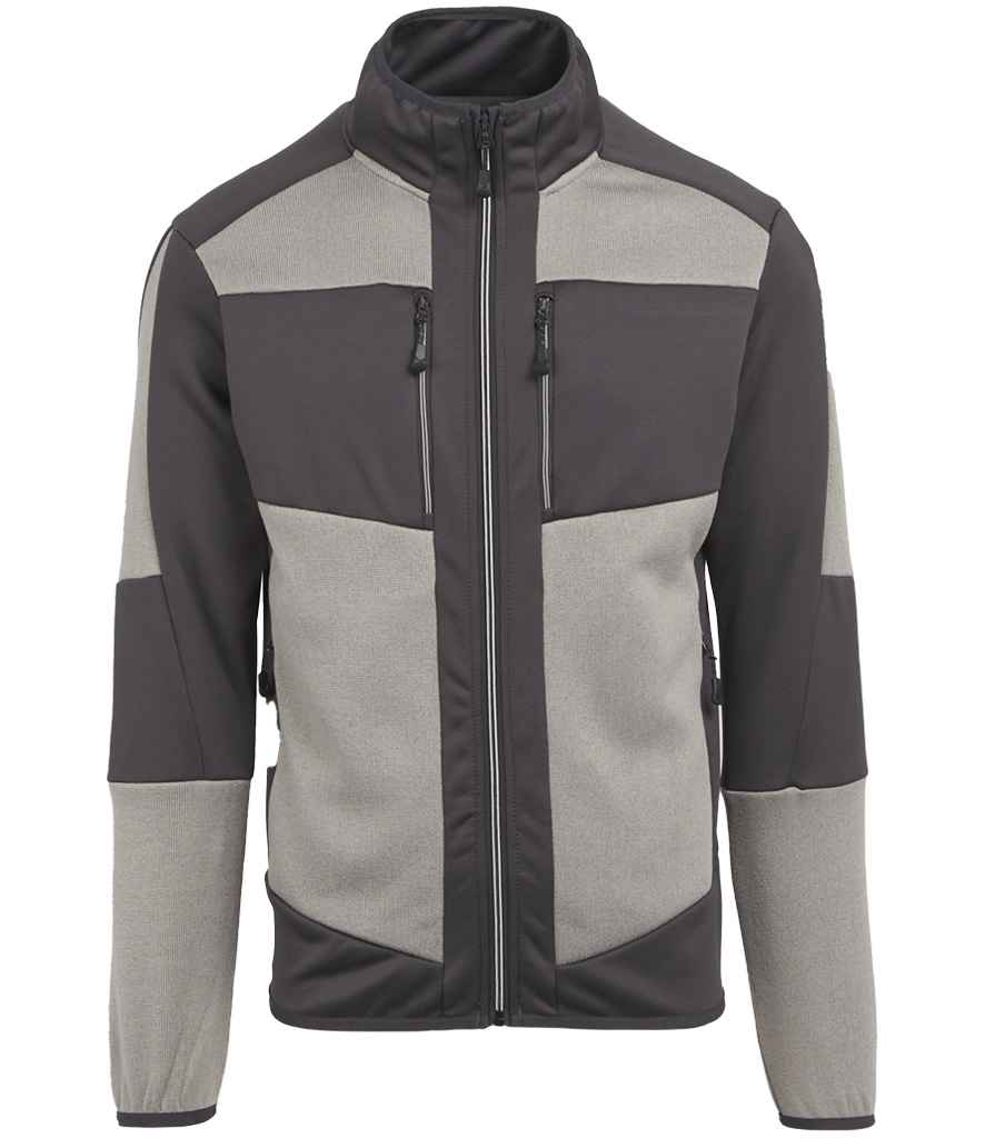 Regatta E-Volve Unisex Knit Effect Midlayer Top in Mineral Grey/Ash