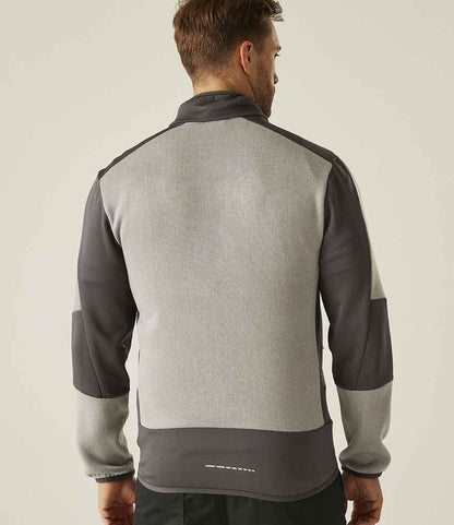 Regatta Professional Regatta E-Volve Unisex Knit Effect Midlayer Top Mineral Grey/Ash