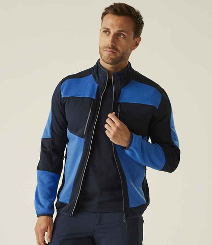 Regatta Professional Regatta E-Volve Unisex Knit Effect Midlayer Top Strong Blue/Navy