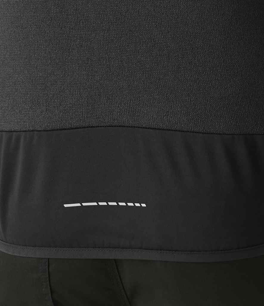 Regatta Professional Regatta E-Volve Unisex Knit Effect Stretch Bodywarmer Ash/Black
