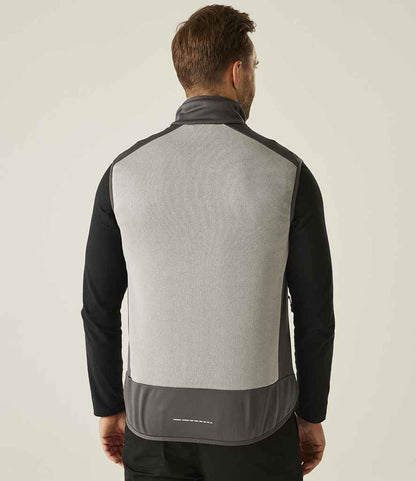 Regatta Professional Regatta E-Volve Unisex Knit Effect Stretch Bodywarmer Mineral Grey/Ash