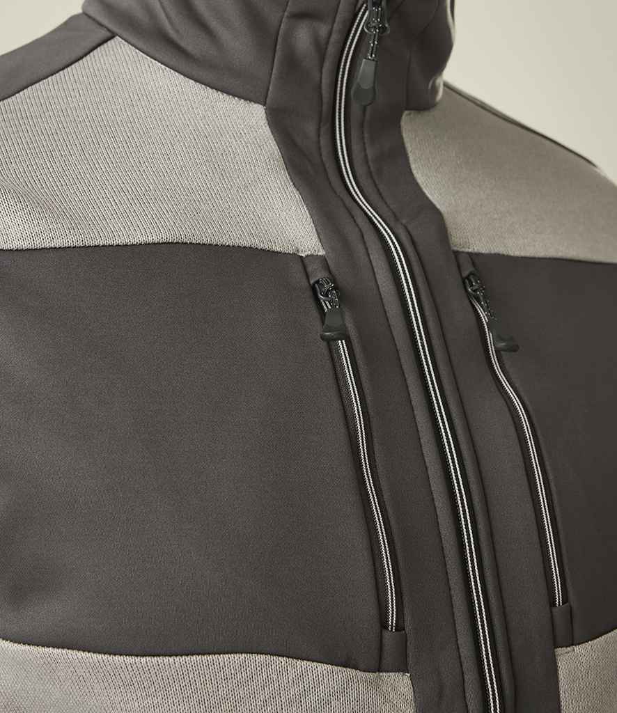 Regatta Professional Regatta E-Volve Unisex Knit Effect Stretch Bodywarmer Mineral Grey/Ash