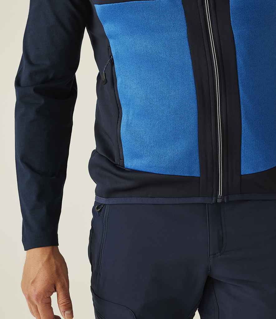 Regatta Professional Regatta E-Volve Unisex Knit Effect Stretch Bodywarmer Strong Blue/Navy