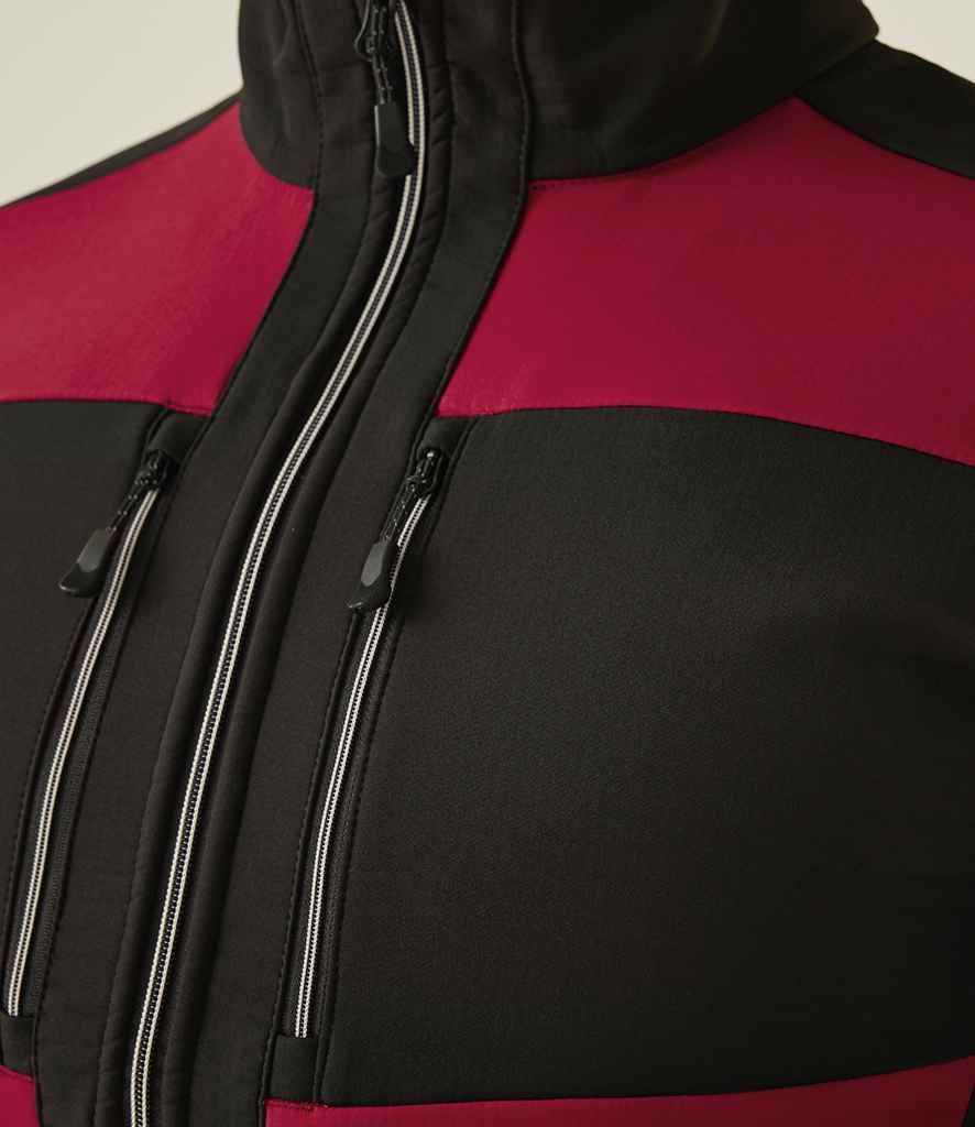 Regatta Professional Regatta E-Volve Unisex Two Layer Soft Shell Jacket Classic Red/Black