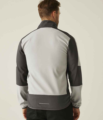 Regatta Professional Regatta E-Volve Unisex Two Layer Soft Shell Jacket Mineral Grey/Ash