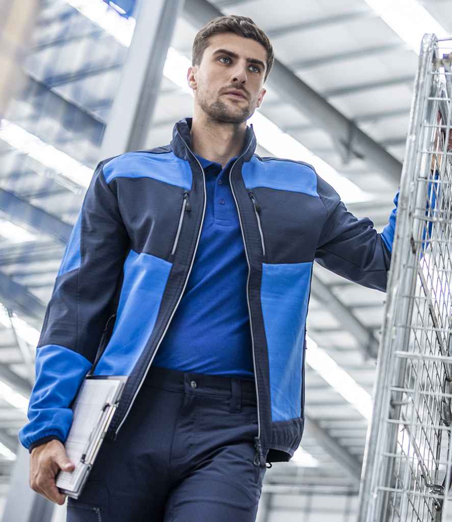 Regatta Professional Regatta E-Volve Unisex Two Layer Soft Shell Jacket Strong Blue/Navy