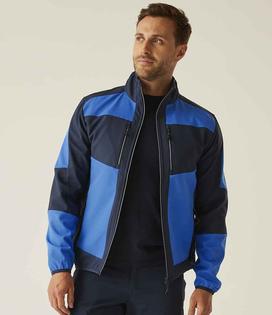 Regatta Professional Regatta E-Volve Unisex Two Layer Soft Shell Jacket Strong Blue/Navy