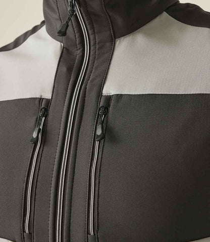 Regatta Professional Regatta E-Volve Unisex Two Layer Soft Shell Bodywarmer Mineral Grey/Ash