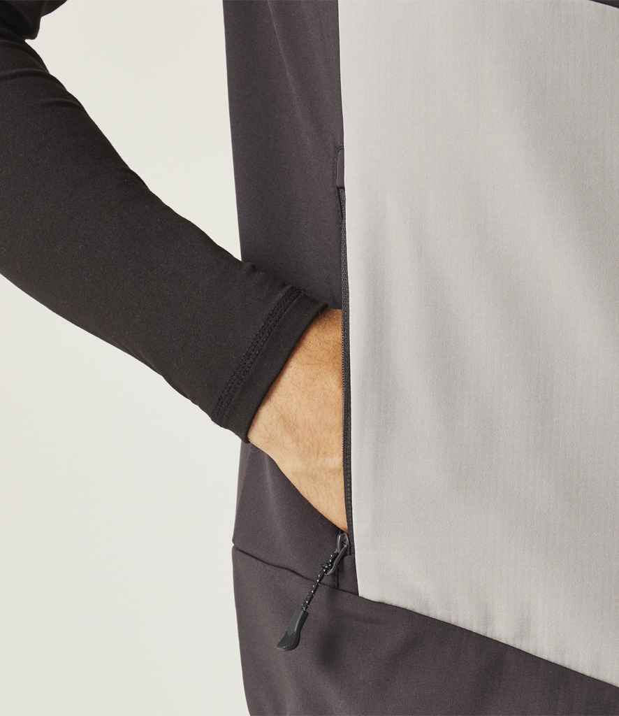 Regatta Professional Regatta E-Volve Unisex Two Layer Soft Shell Bodywarmer Mineral Grey/Ash
