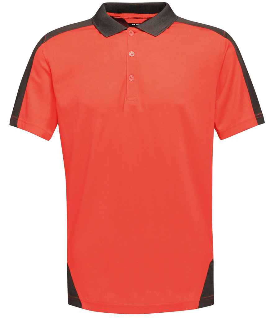 Regatta Professional Regatta Contrast Quick Wicking Piqué Polo Shirt Classic Red/Black