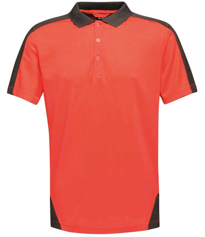 Regatta Professional Regatta Contrast Quick Wicking Piqué Polo Shirt Classic Red/Black