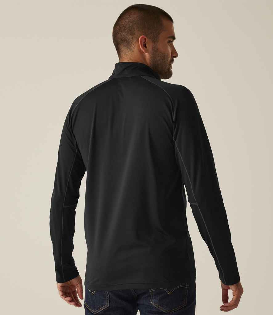 Regatta Professional Regatta Core Stretch Half Zip Midlayer Top Black