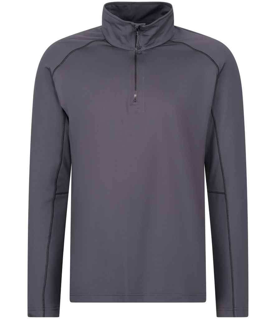 Regatta Core Stretch Half Zip Midlayer Top in Seal Grey