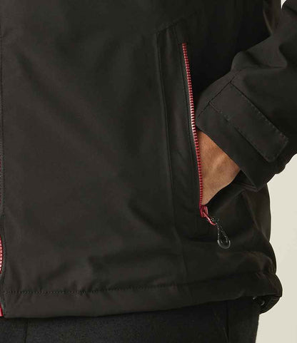 Regatta Professional Regatta Navigate Waterproof Insulated Jacket Black/Classic Red