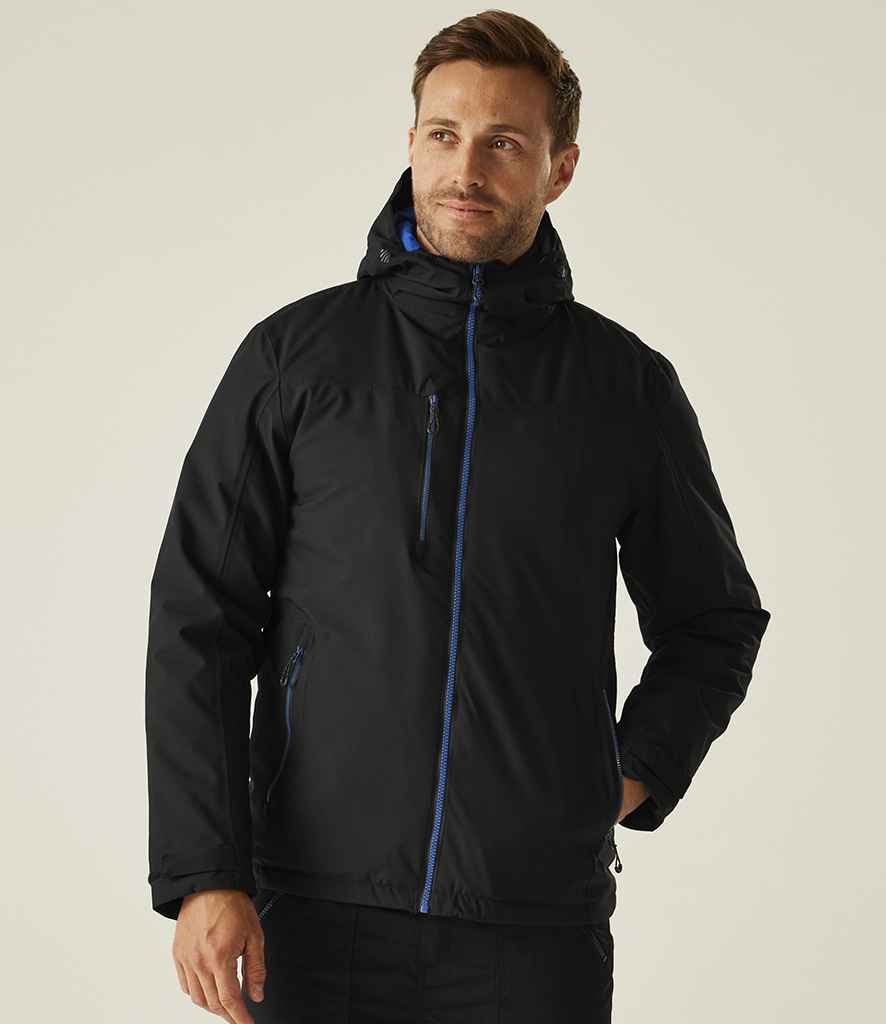 Regatta Professional Regatta Navigate Waterproof Insulated Jacket Black/New Royal Blue
