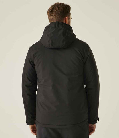 Regatta Professional Regatta Navigate Waterproof Insulated Jacket Black/Orange Pop