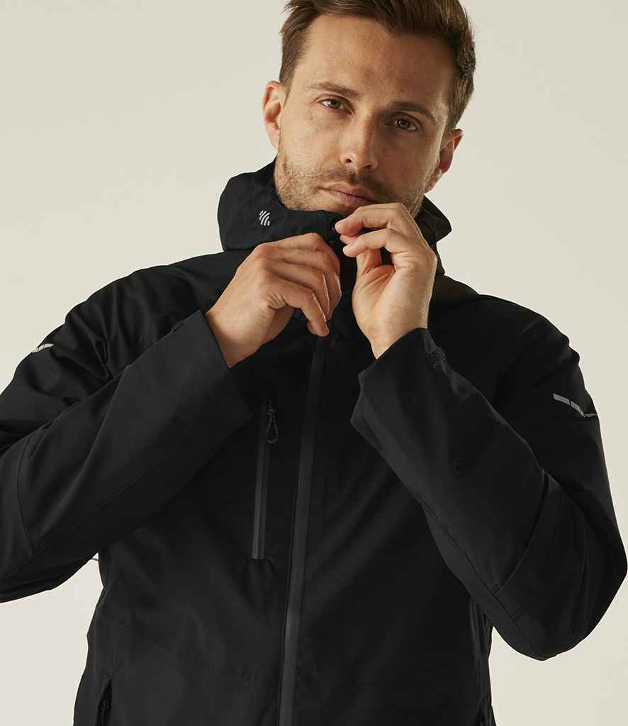 Regatta Professional Regatta Navigate Waterproof Insulated Jacket Black/Seal Grey