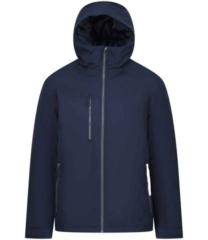 Regatta Navigate Waterproof Insulated Jacket in Navy/Seal Grey