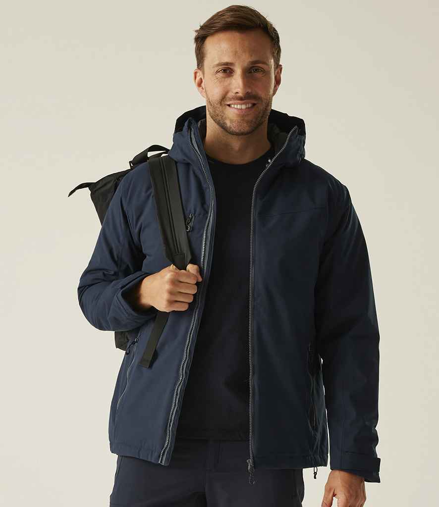 Regatta Professional Regatta Navigate Waterproof Insulated Jacket Navy/Seal Grey