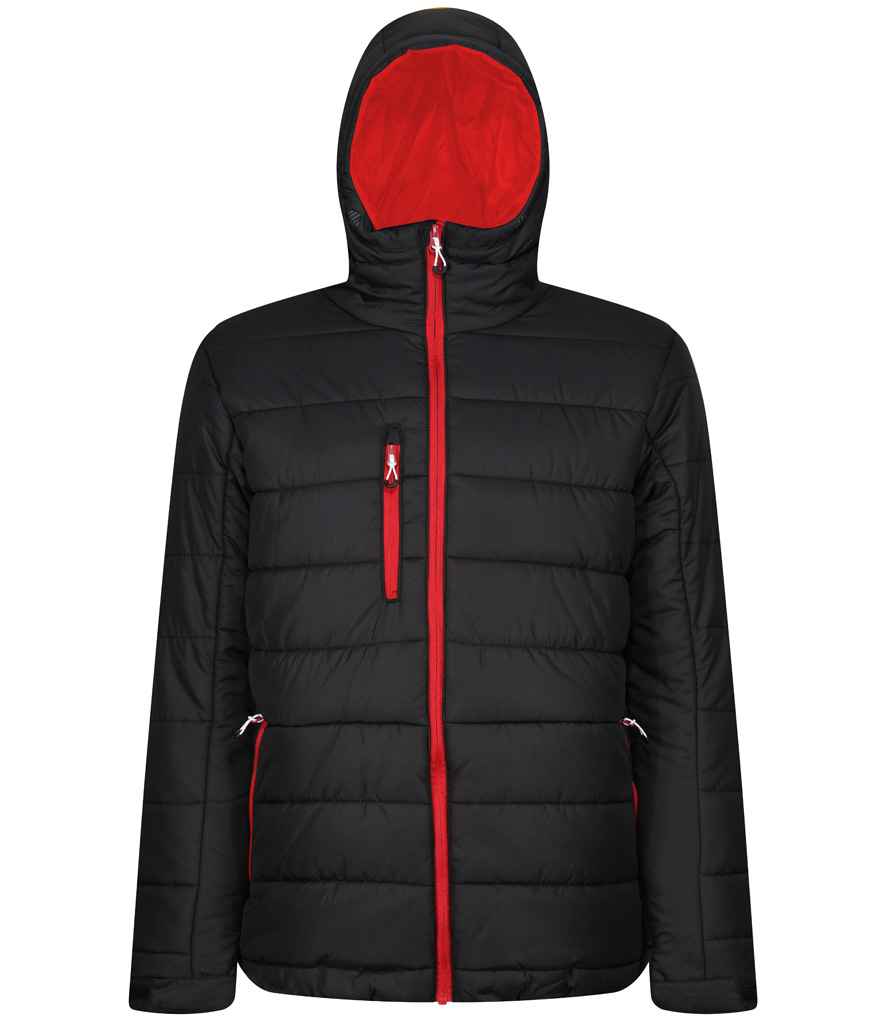 Regatta Navigate Thermal Jacket in Black/Classic Red