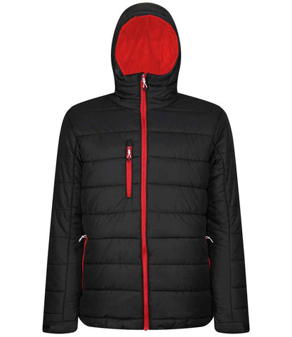 Regatta Navigate Thermal Jacket in Black/Classic Red