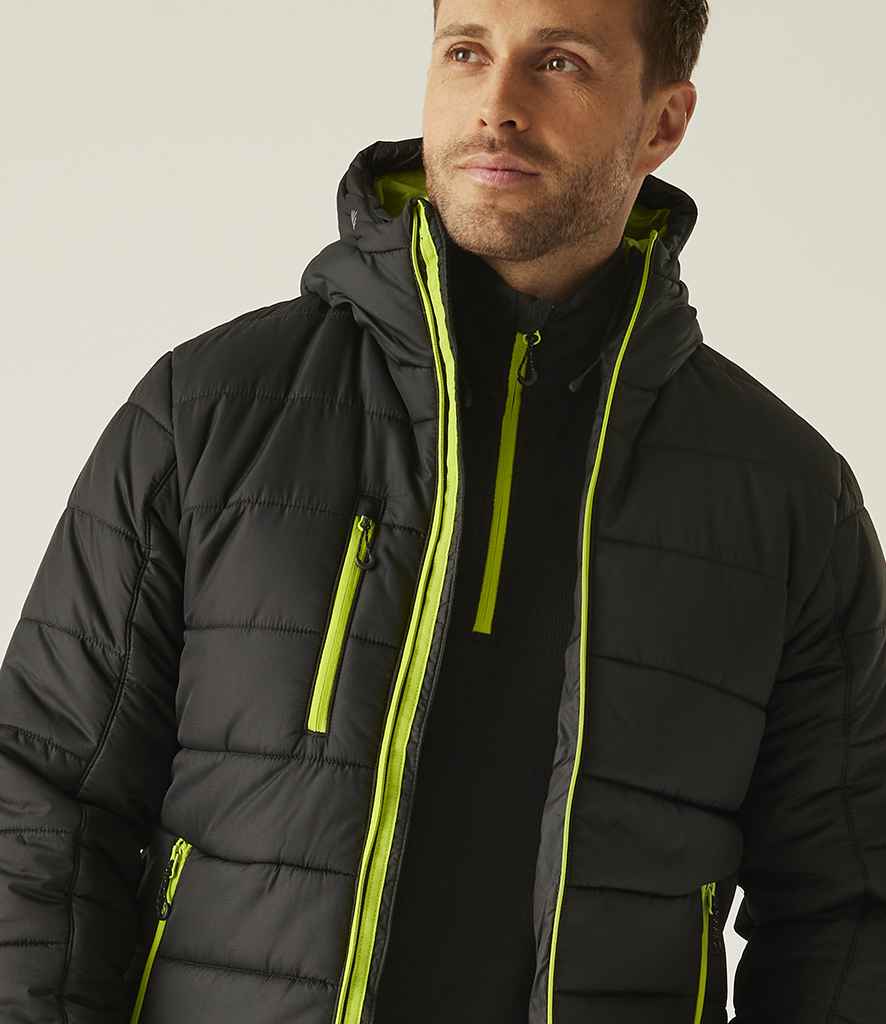 Regatta Professional Regatta Navigate Thermal Jacket Black/Lime Green