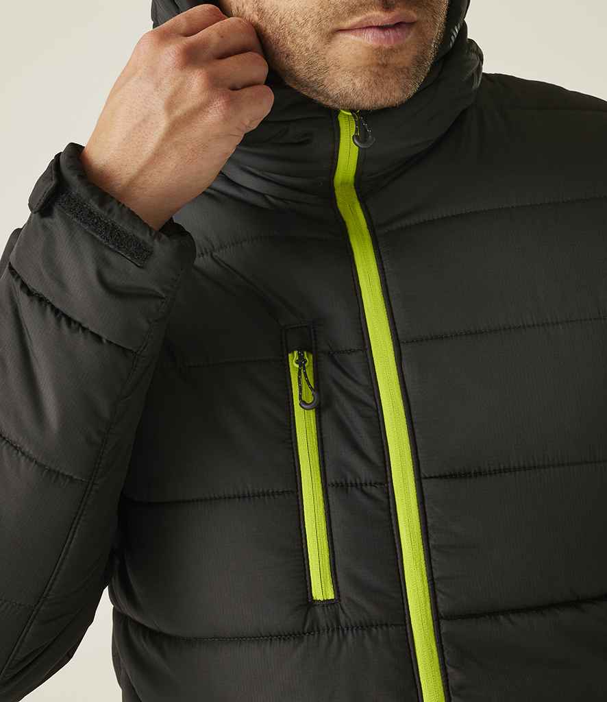Regatta Professional Regatta Navigate Thermal Jacket Black/Lime Green