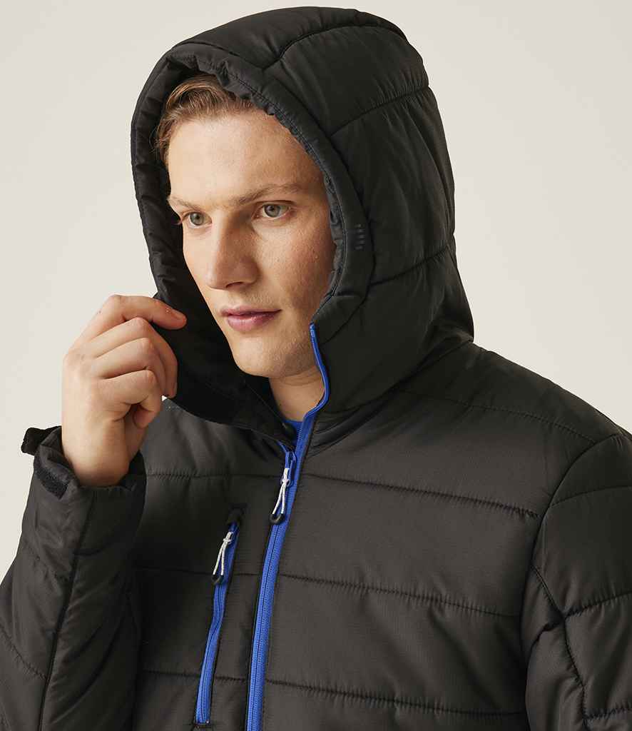 Regatta Professional Regatta Navigate Thermal Jacket Black/New Royal Blue