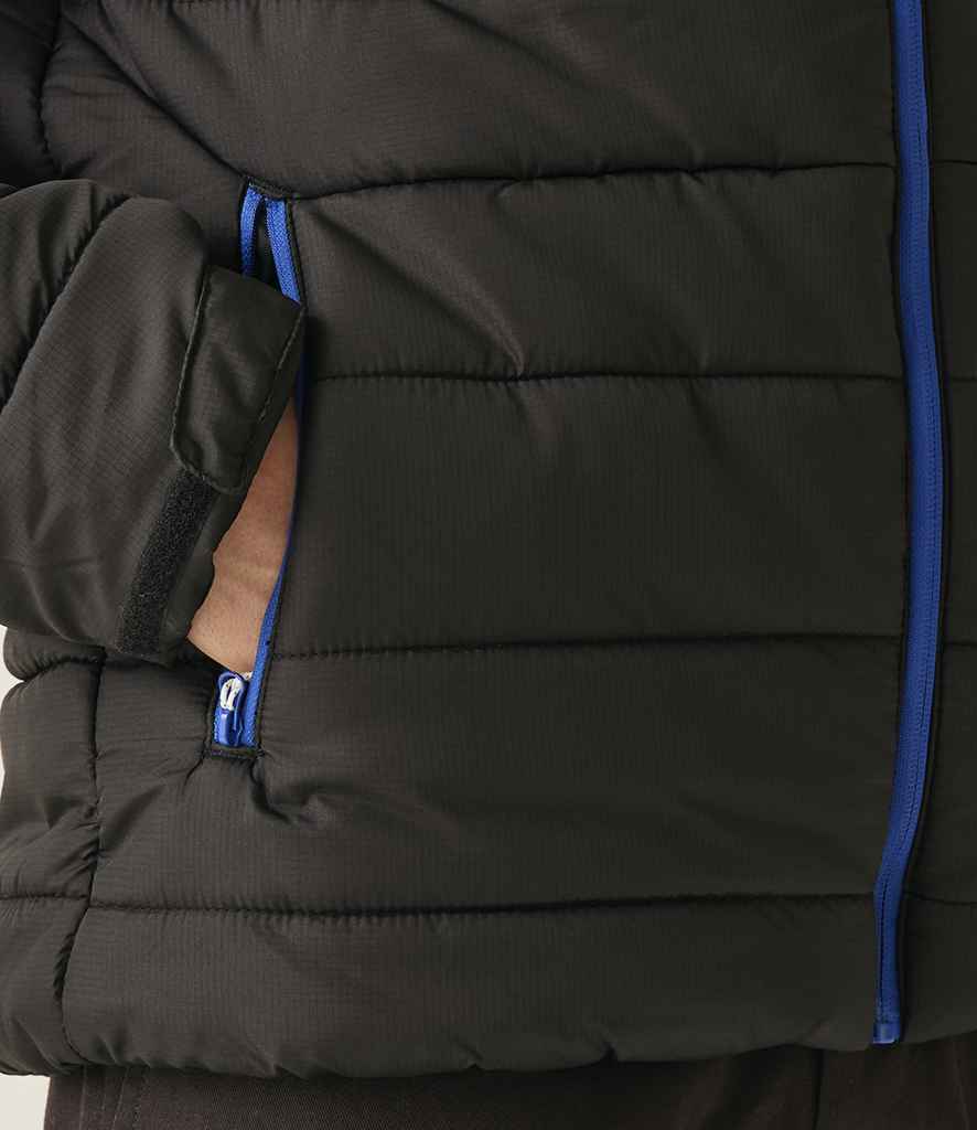 Regatta Professional Regatta Navigate Thermal Jacket Black/New Royal Blue