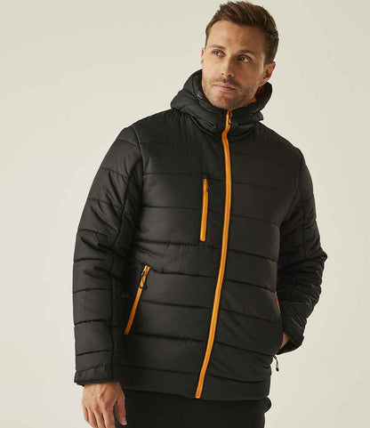Regatta Professional Regatta Navigate Thermal Jacket Black/Orange Pop